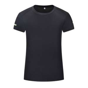 女士運(yùn)動(dòng)系列-圓領(lǐng)簡約時(shí)尚T恤（黑色）