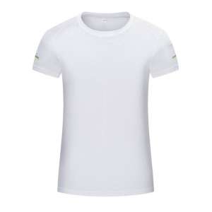 女士運(yùn)動(dòng)系列-簡約時(shí)尚圓領(lǐng)T恤（白色）
