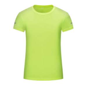 女士運(yùn)動(dòng)系列-簡約時(shí)尚圓領(lǐng)T恤（綠色）