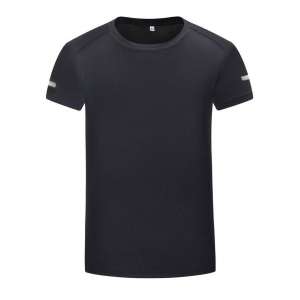 男士運(yùn)動(dòng)系列-簡約時(shí)尚圓領(lǐng)T恤（黑色）