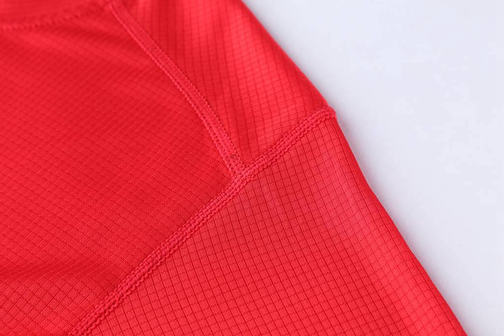 圓領(lǐng)T恤 新款速干T恤3D紅色細節(jié)展示