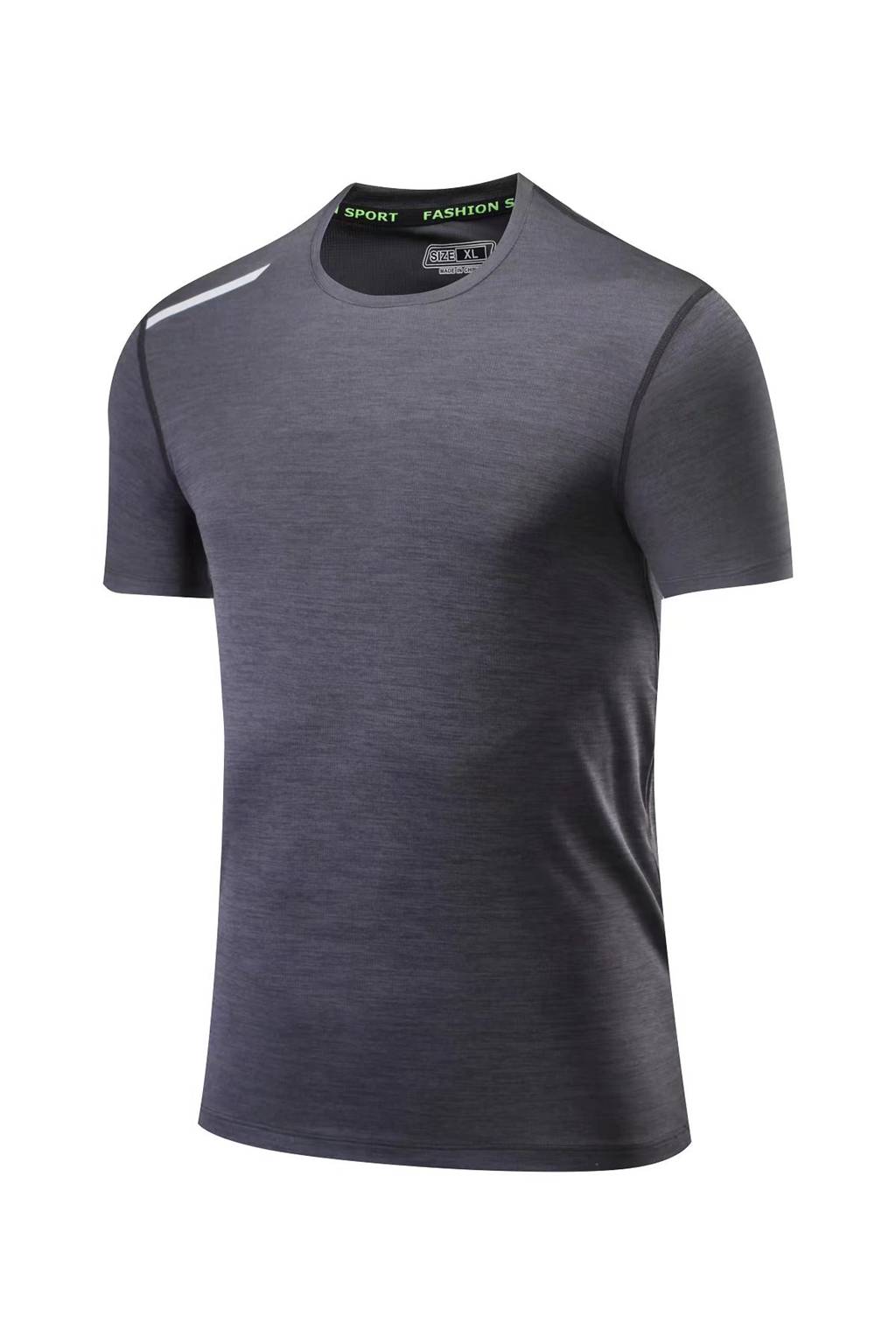 短袖文化衫 夏季圓領(lǐng)吸汗速干透氣文化衫運(yùn)動T恤跑步健身3D細(xì)節(jié)